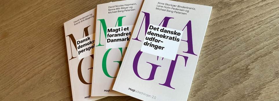 Billede af de tre bøger