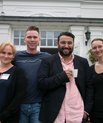 De fire nye lektorer - Camilla Hammerum, Lasse Lund Madsen, Nicolaj Sivan Holst og Susanne Kier