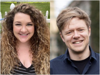 Billede af Claire Gothreau og Lasse Laustsen