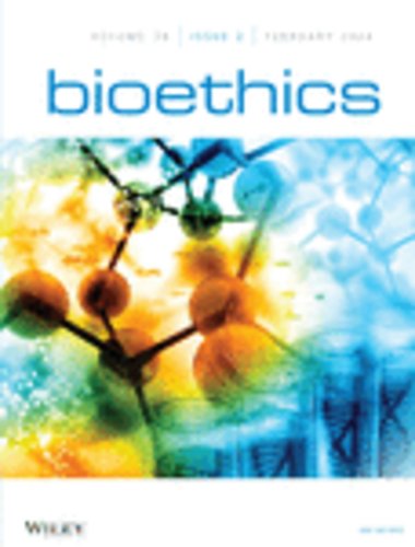 Front page of Bioethics
